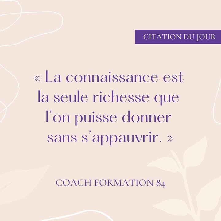 🐯💡 « La connaissance...