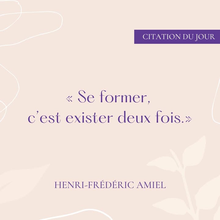 🐯✨ « Se former, c’est...