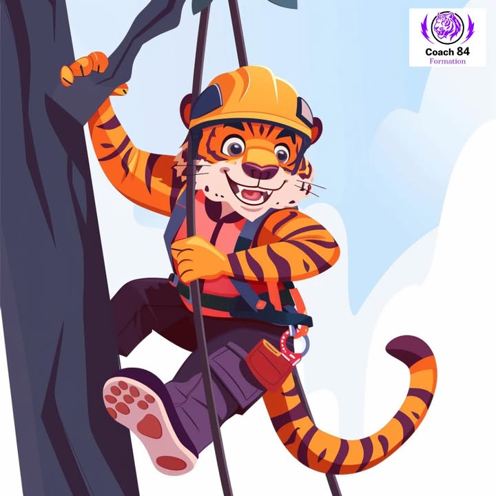 🐯🦺 Travail en hauteur...